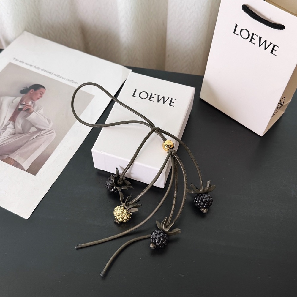Loewe Black and Gold Berry Charm - Picture 5 of 8
